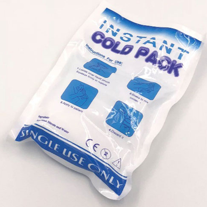Paquete de frío instantáneo de deportes reutilizables desechables para dolores articulares