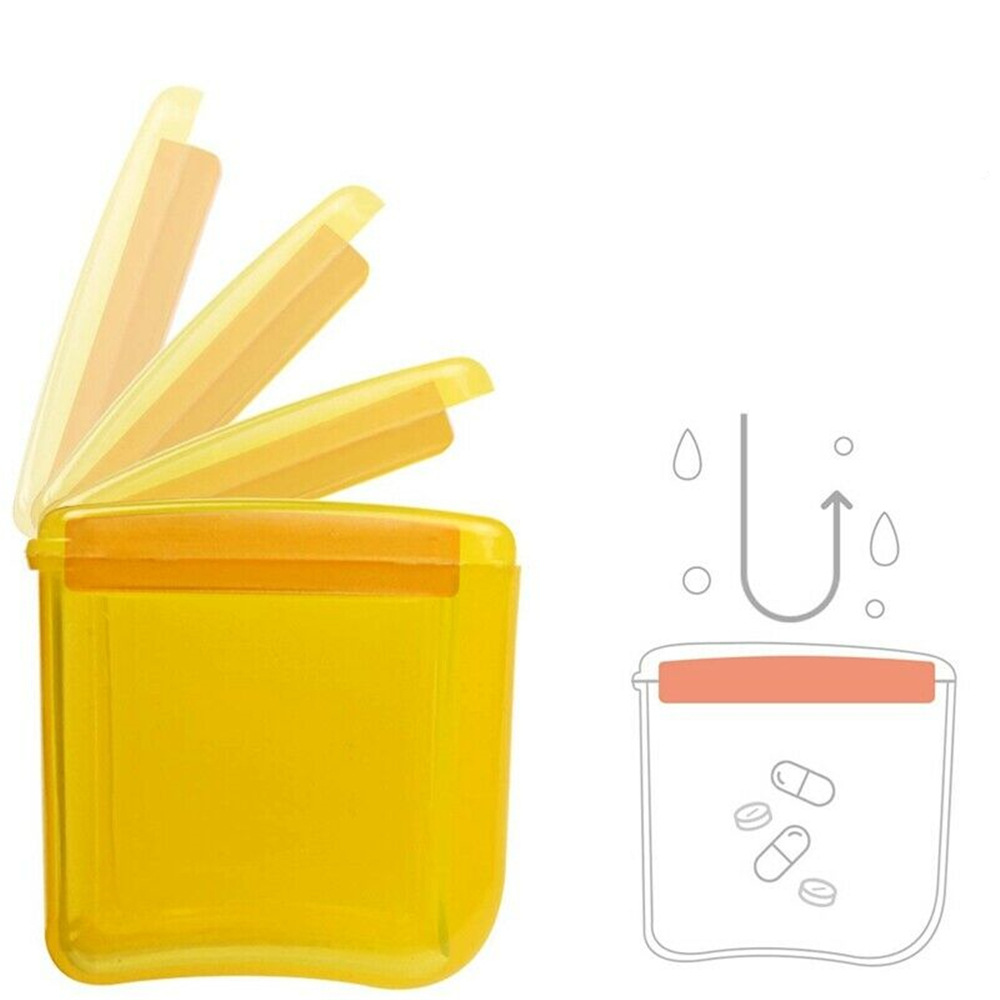 Pastillero portátil diario semanal para medicamentos