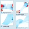 Cinta de silicona azul a prueba de agua reutilizable para extensiones de pestañas