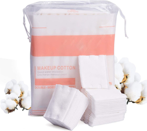 Almohadillas de algodón cosméticas desmaquillantes suaves desechables